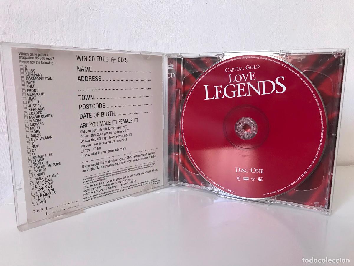 CDs de m&uacute;sica: Love Legends. 2 CDs PEDIDO M&Iacute;NIMO 5&euro; - Foto 3