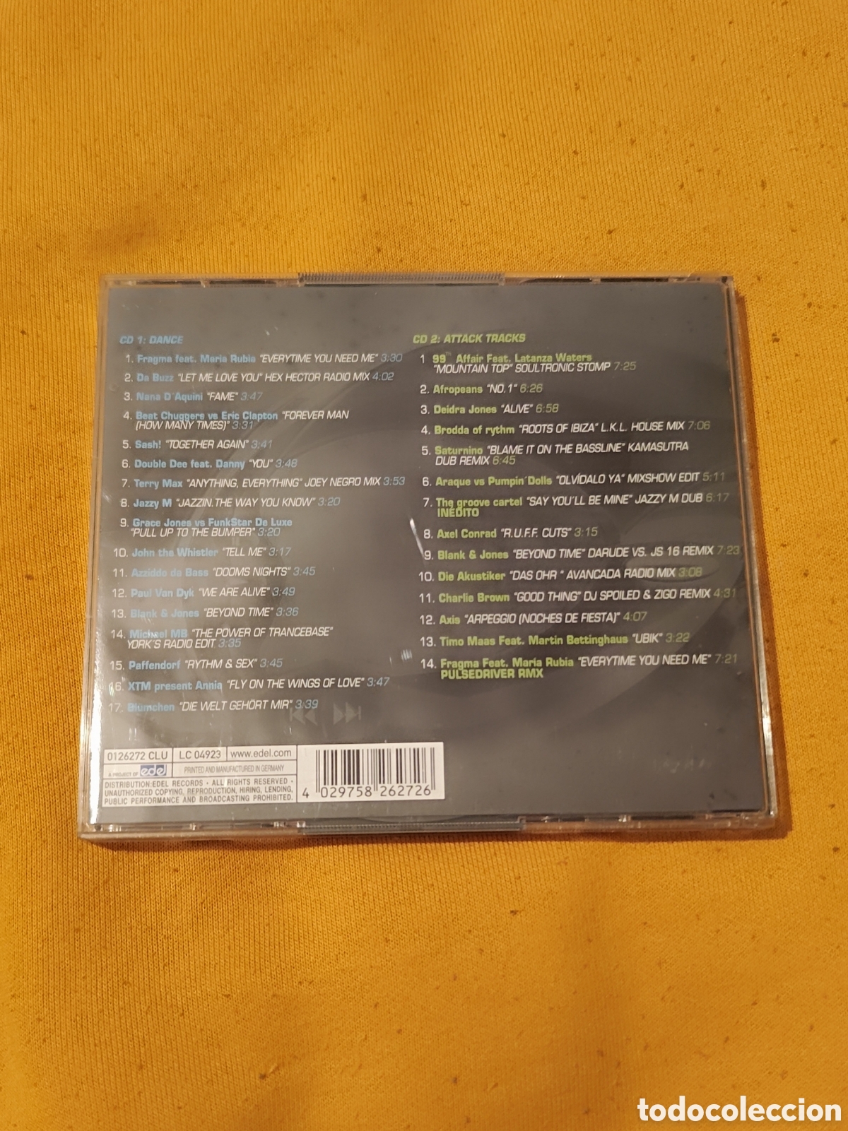 CDs de m&uacute;sica: 2CD DANCE ATTACK 2001 - Foto 2