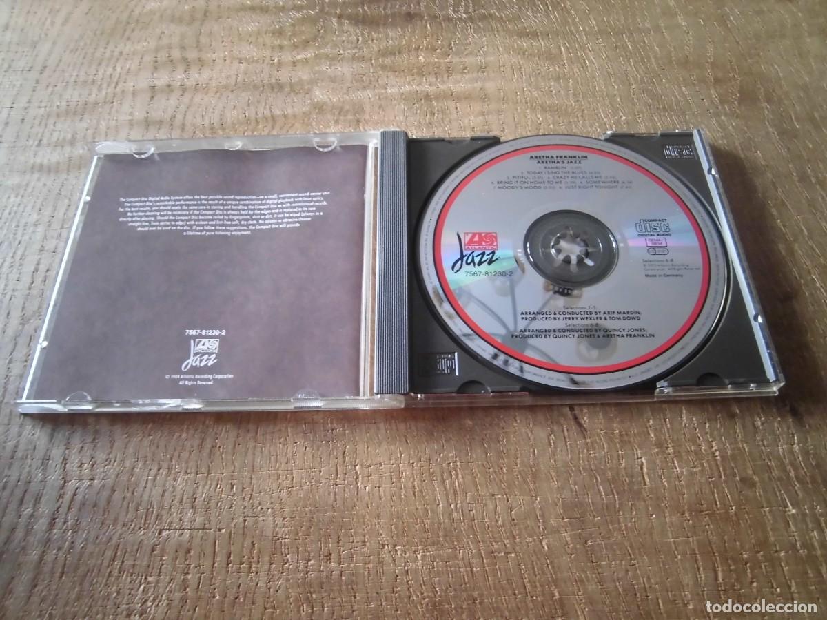 CDs de m&uacute;sica: CD ARETHA FRANKLIN ARETHAS JAZZ - Foto 3