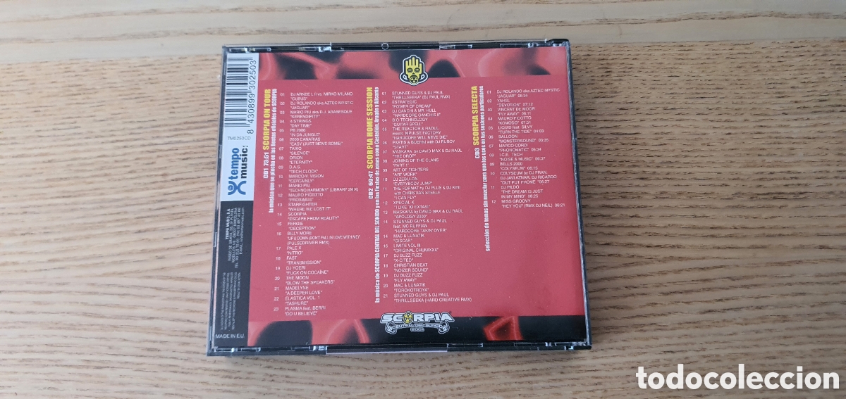 CDs de m&uacute;sica: Scorpia Da Nu Generation 3CDS completo - Foto 4