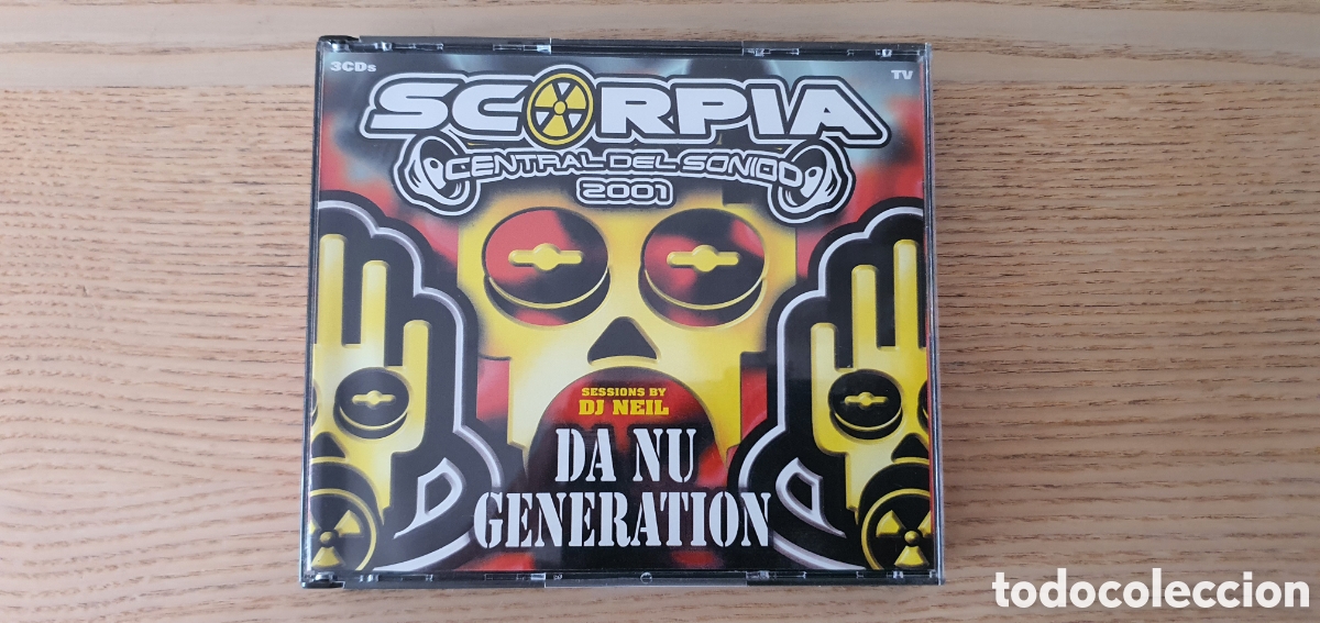 CDs de m&uacute;sica: Scorpia Da Nu Generation 3CDS completo - Foto 1