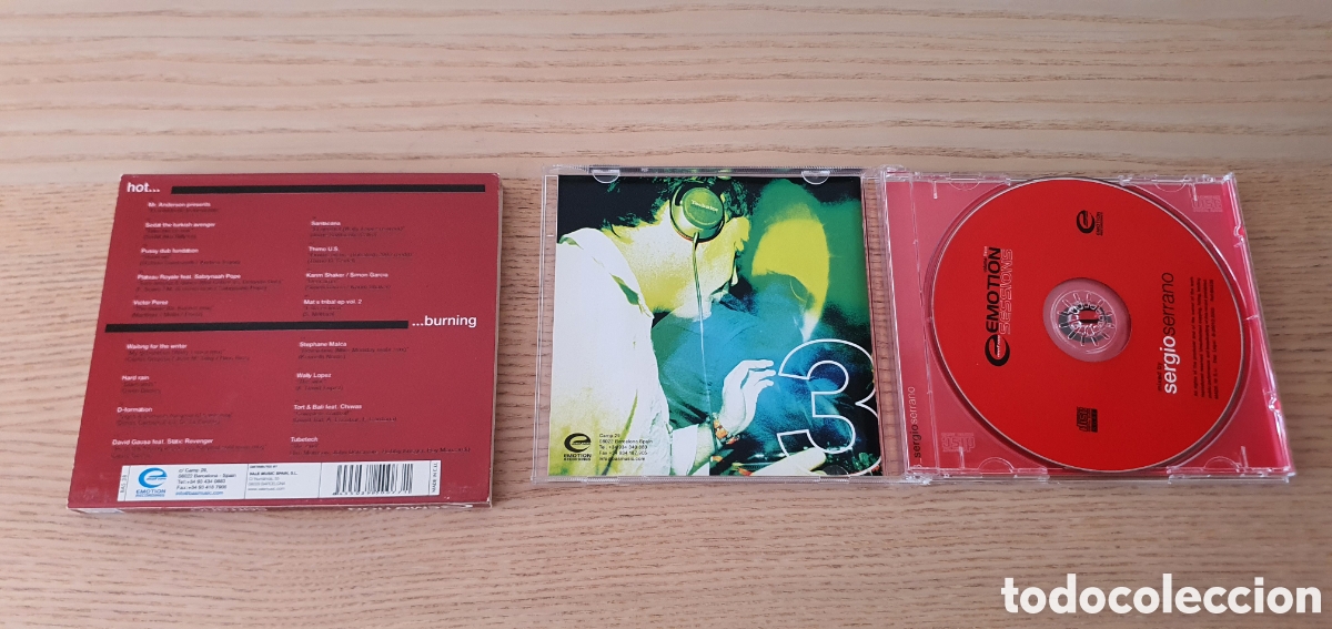 CDs de m&uacute;sica: Emotion Sessions by Sergio Serrano Vol.3 - Foto 2