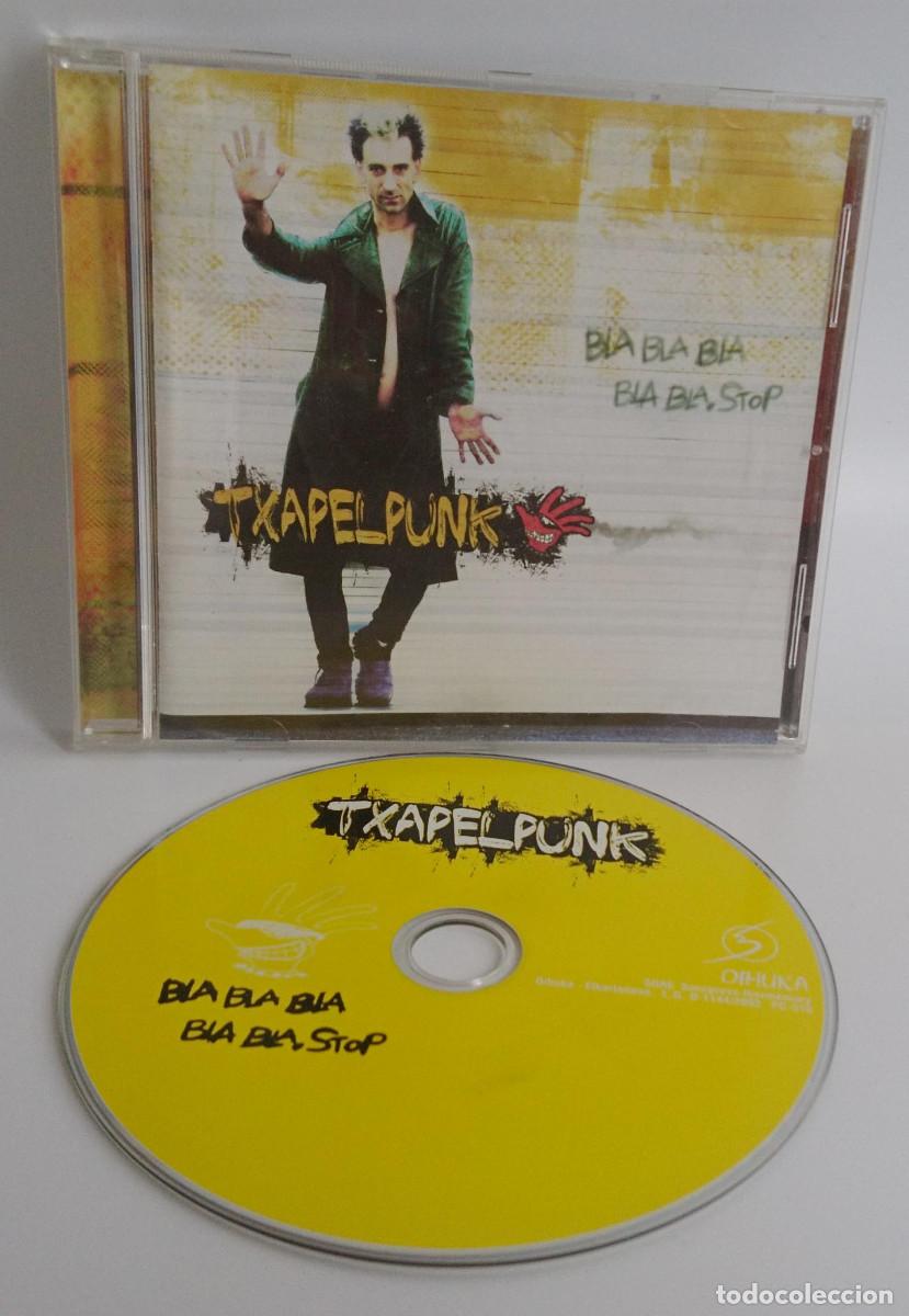 CDs de m&uacute;sica: TXAPELPUNK BLA BLA BLA BLA BLA STOP EN CD ETSAIAK - Foto 1