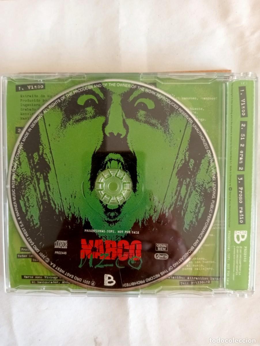 CDs de m&uacute;sica: Narco - Vizco (CD, Single, Promo) 2001 - Foto 2