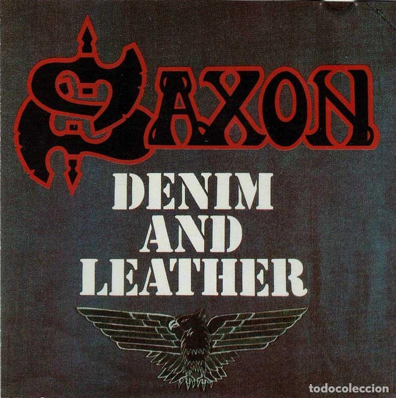 CDs de m&uacute;sica: Saxon - Denim And Leather. CD - Foto 1