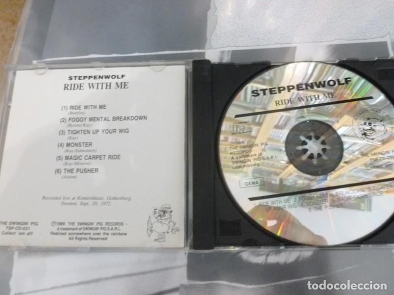 CDs de m&uacute;sica: Steppenwolf Ride With Me CD - Foto 3