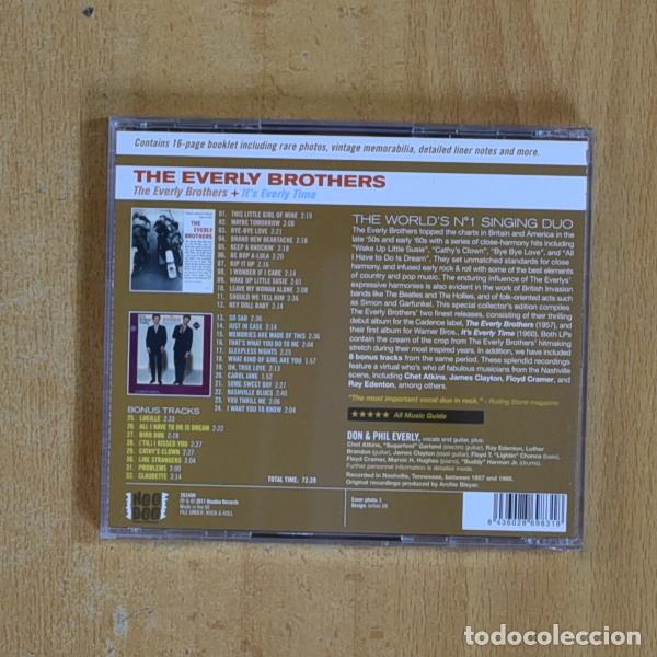 CDs de m&uacute;sica: THE EVERLY BROTHERS - ITS EVERLY TIME - CD - Foto 2