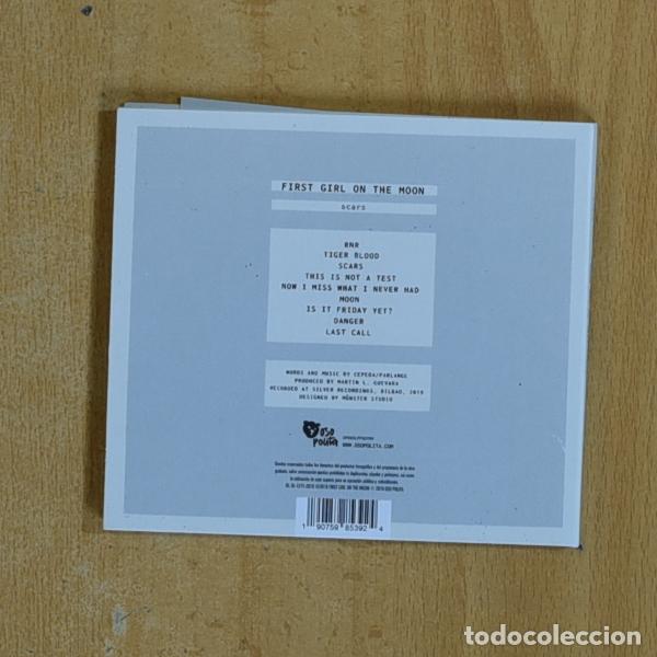 CDs de m&uacute;sica: FIRST GIRL ON THE MOON - SCARS - CD - Foto 2