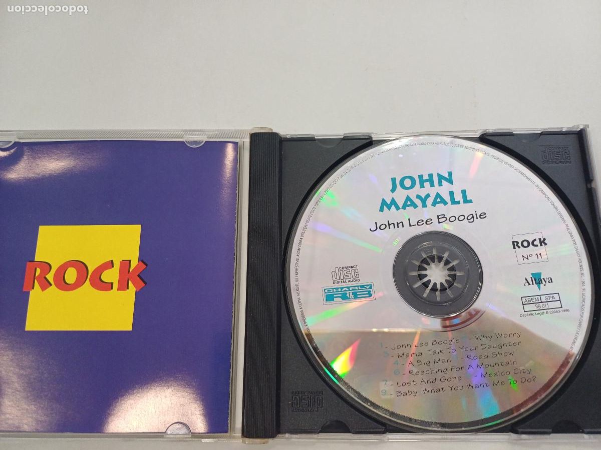CDs de m&uacute;sica: JOHN MAYALL/JOHN LEE BOOGIE/CD. - Foto 2