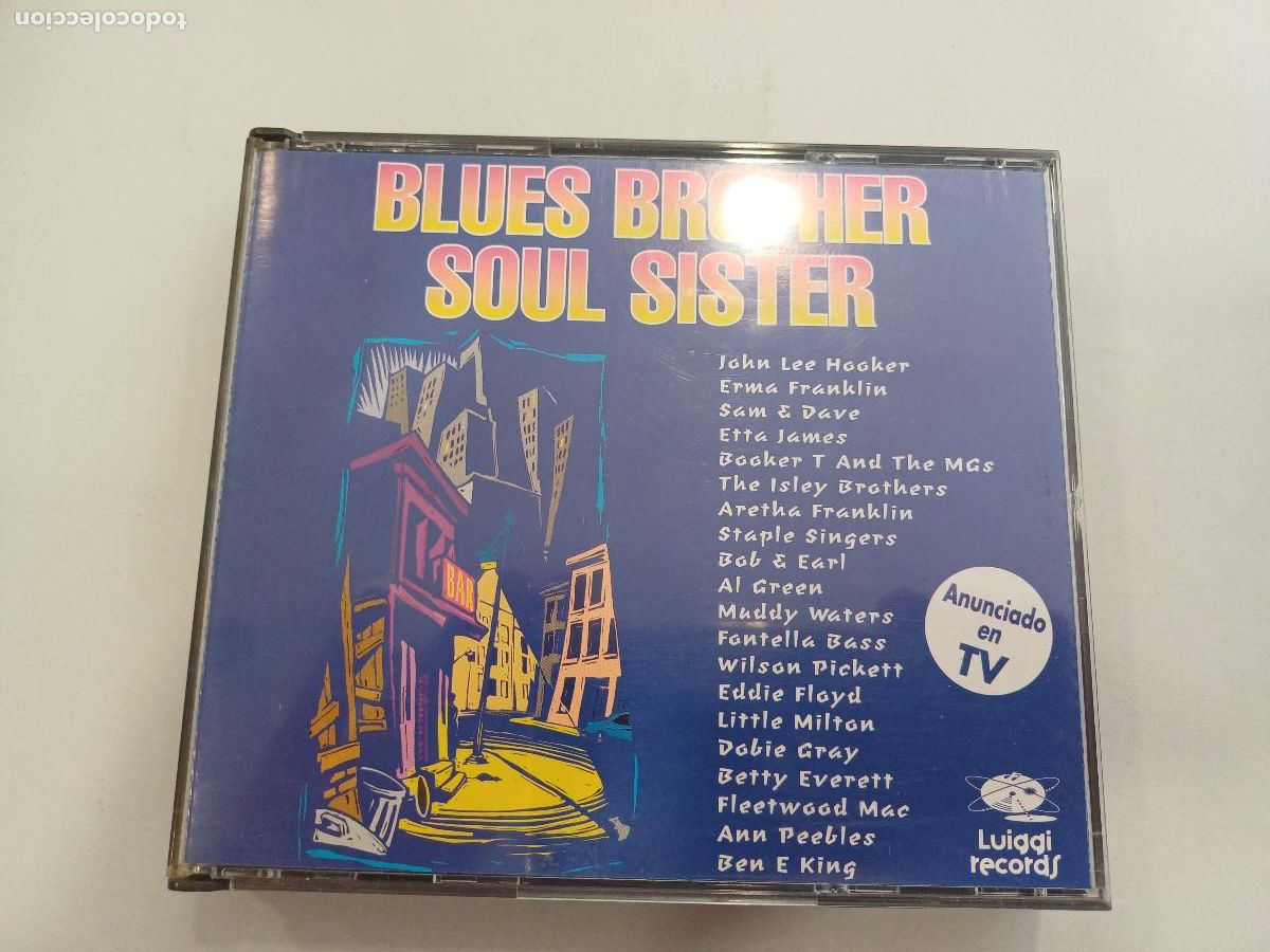 CDs de Musique: BLUES BROTHER SOUL SISTER/CD DOBLE.