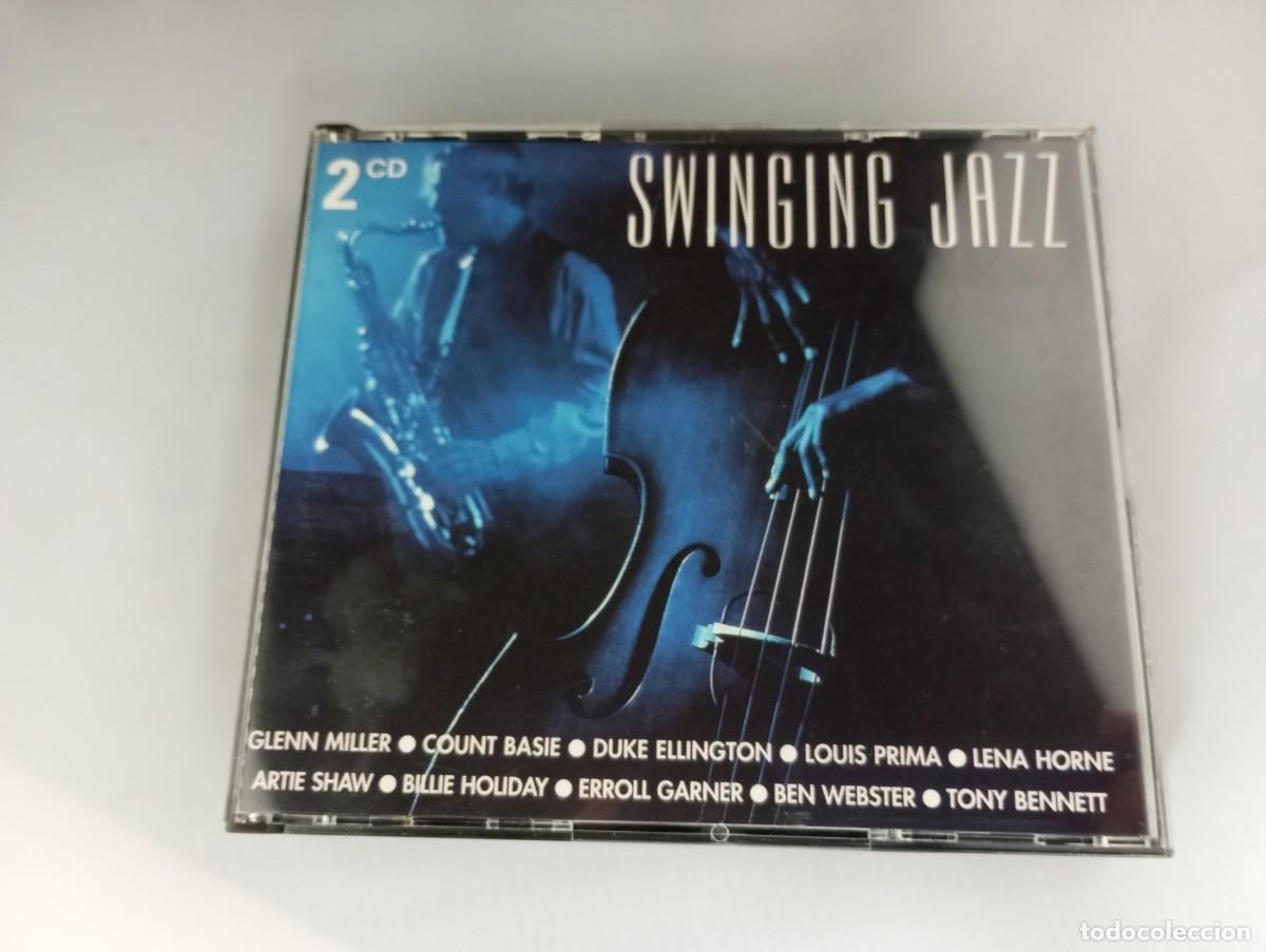 CDs de m&uacute;sica: SWINGING JAZZ - VARIOS INTERPRETES - CAJA 2 CD - Foto 1