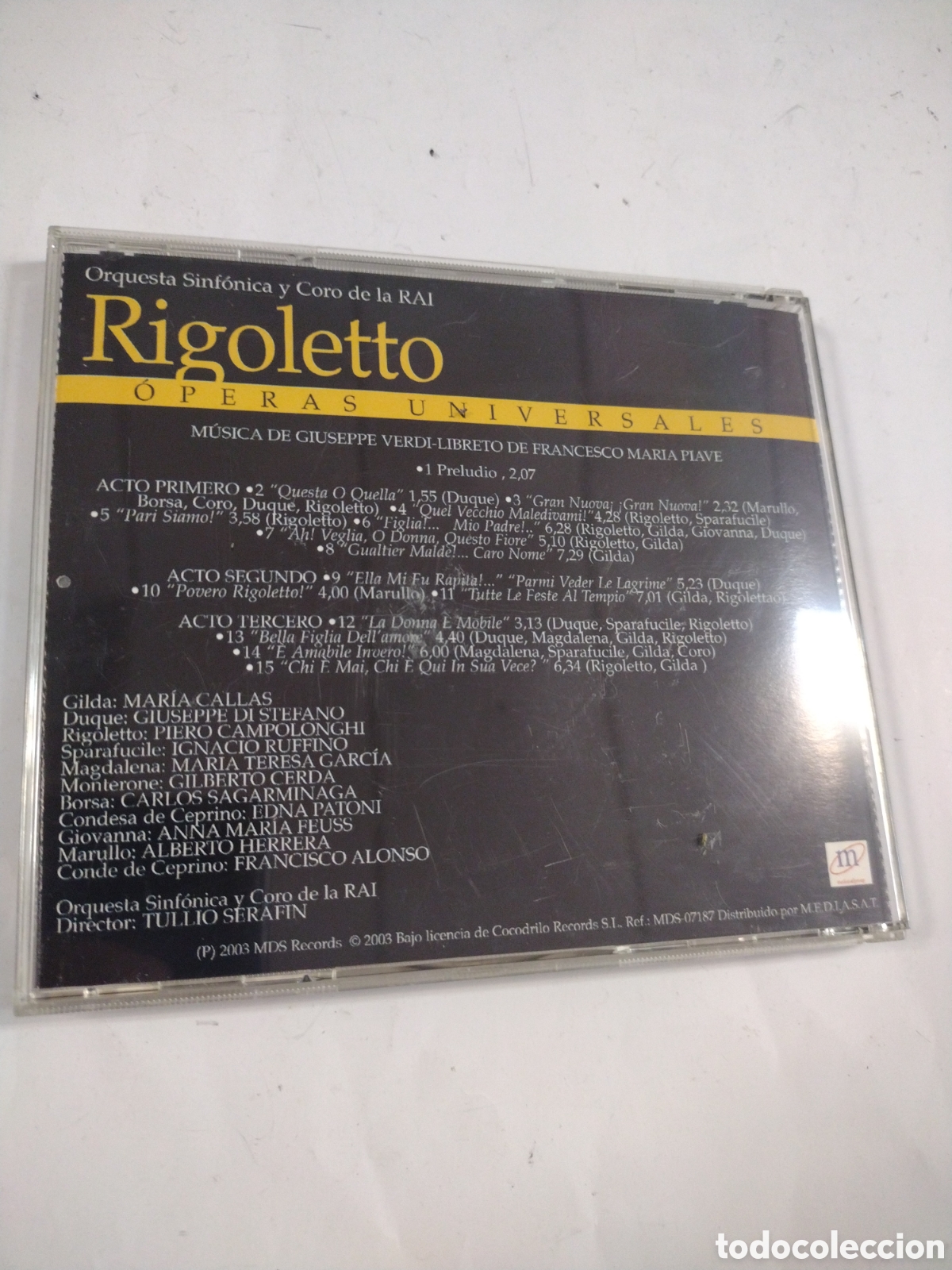 CDs de m&uacute;sica: Operas Universales. Rigoletto. CD - Foto 2