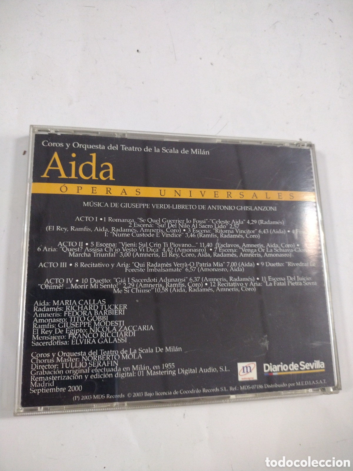 CDs de m&uacute;sica: Operas Universales. Aida. CD - Foto 2