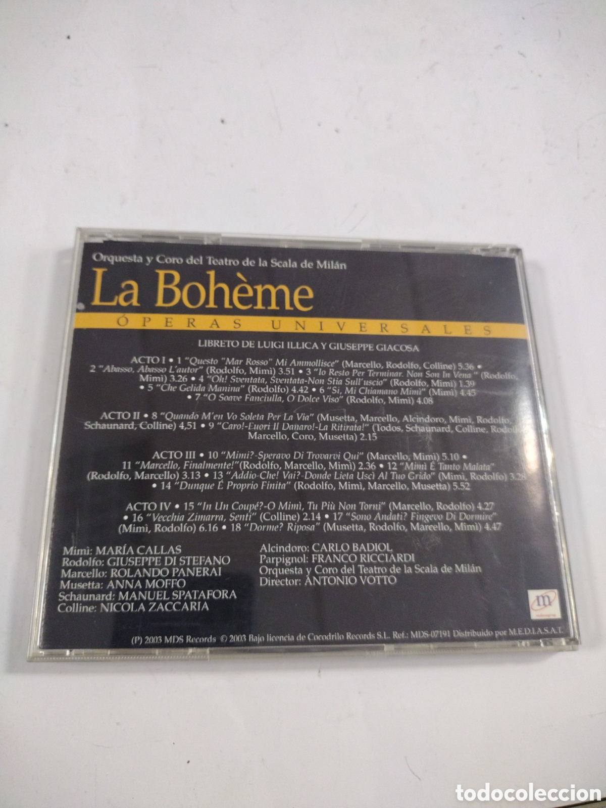 CDs de m&uacute;sica: Operas Universales. La Boheme. CD - Foto 2