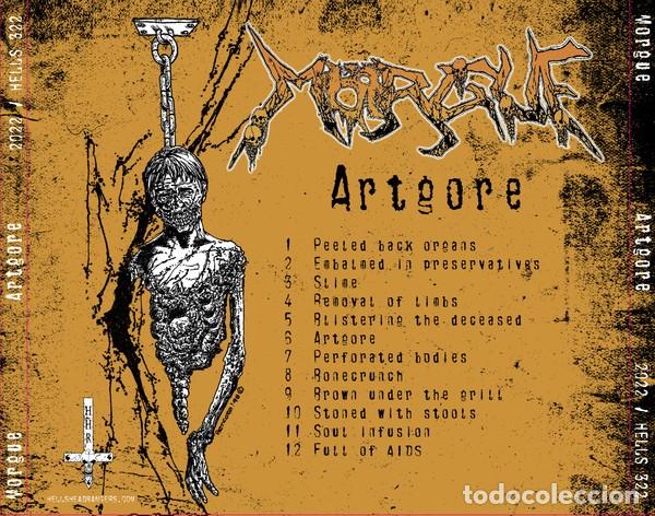 CDs de m&uacute;sica: Morgue - Artgore. DEATH GRIND - Foto 2