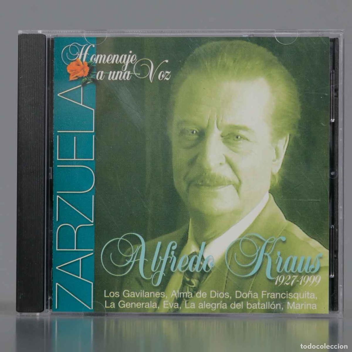 CDs de m&uacute;sica: CD. HOMENAJE A KRAUS. ZARZUELA - Foto 1