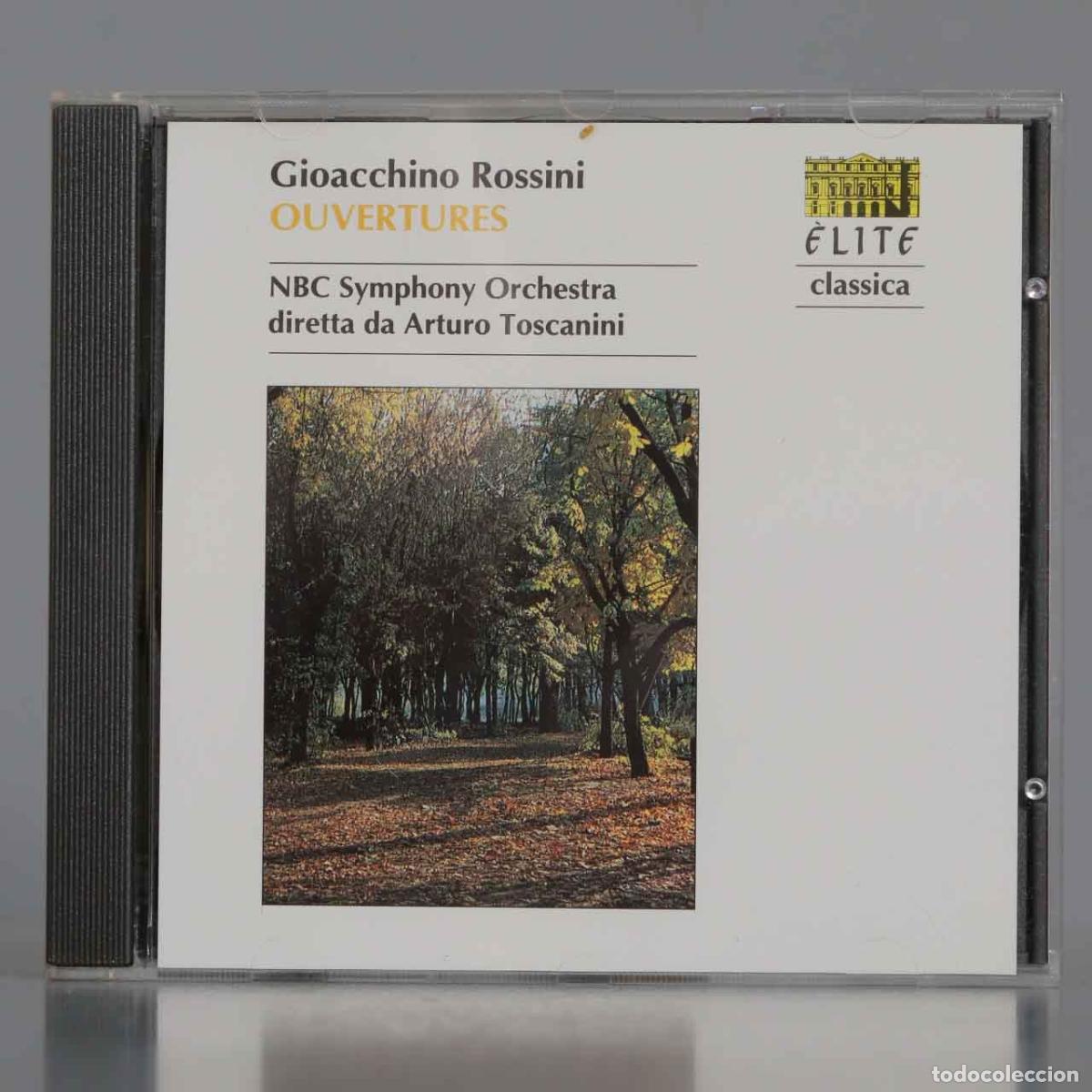 CDs de m&uacute;sica: CD. Gioacchino Rossini . ouvertures. toscanini - Foto 1