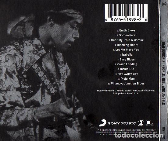 CDs de m&uacute;sica: Jimi Hendrix &ndash; People, Hell And Angels - CD - Digipak - Foto 2