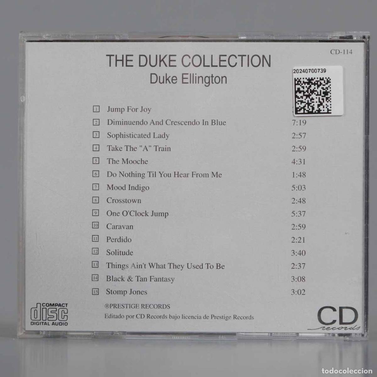CDs de m&uacute;sica: CD. THE DUKE COLLECTION Duke Ellington - Foto 2