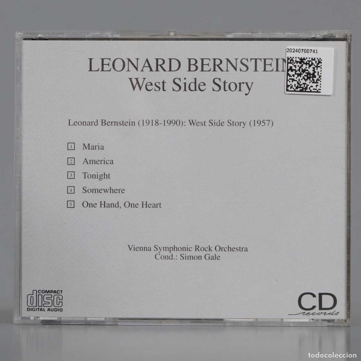 CDs de m&uacute;sica: CD. LEONARD BERNSTEIN West Side Story - Foto 2