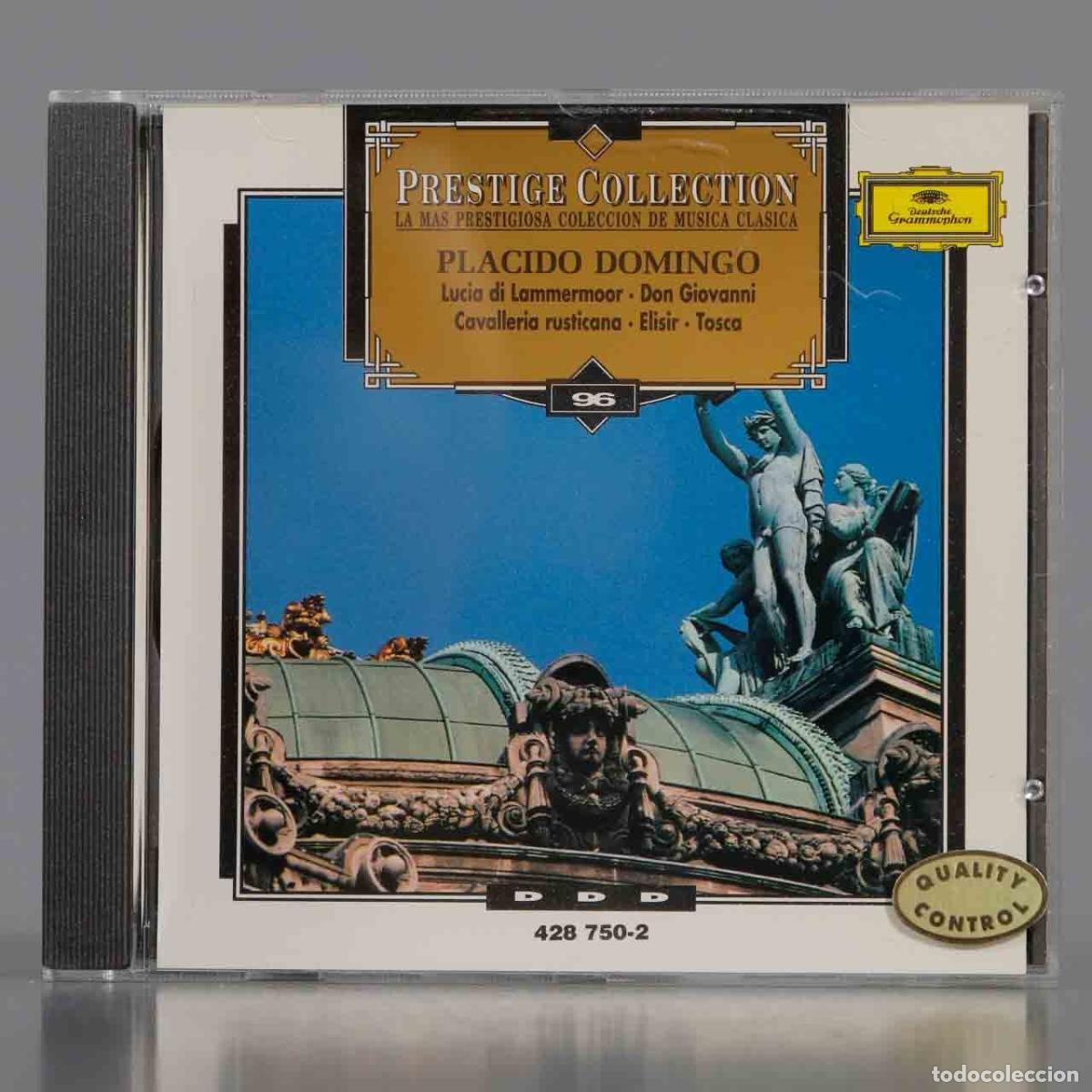 CDs de Musique: CD. PLACIDO DOMINGO Lucia di Lammermoor &bull; Don Giovanni Cavalleria rusticana &bull; Elisir &bull; Tosca