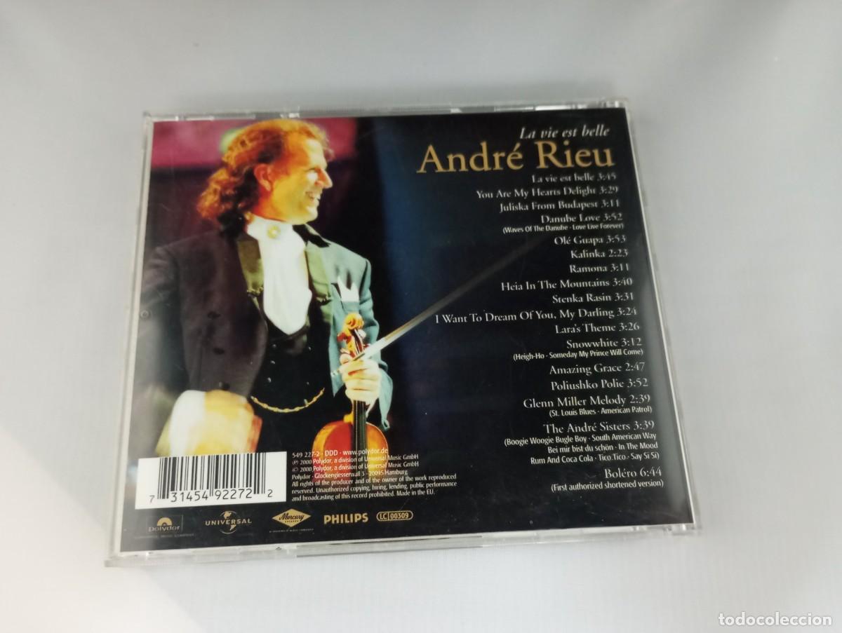 CDs de m&uacute;sica: ANDRE RIEU - LA VIE EST BELLE - CD - Foto 2