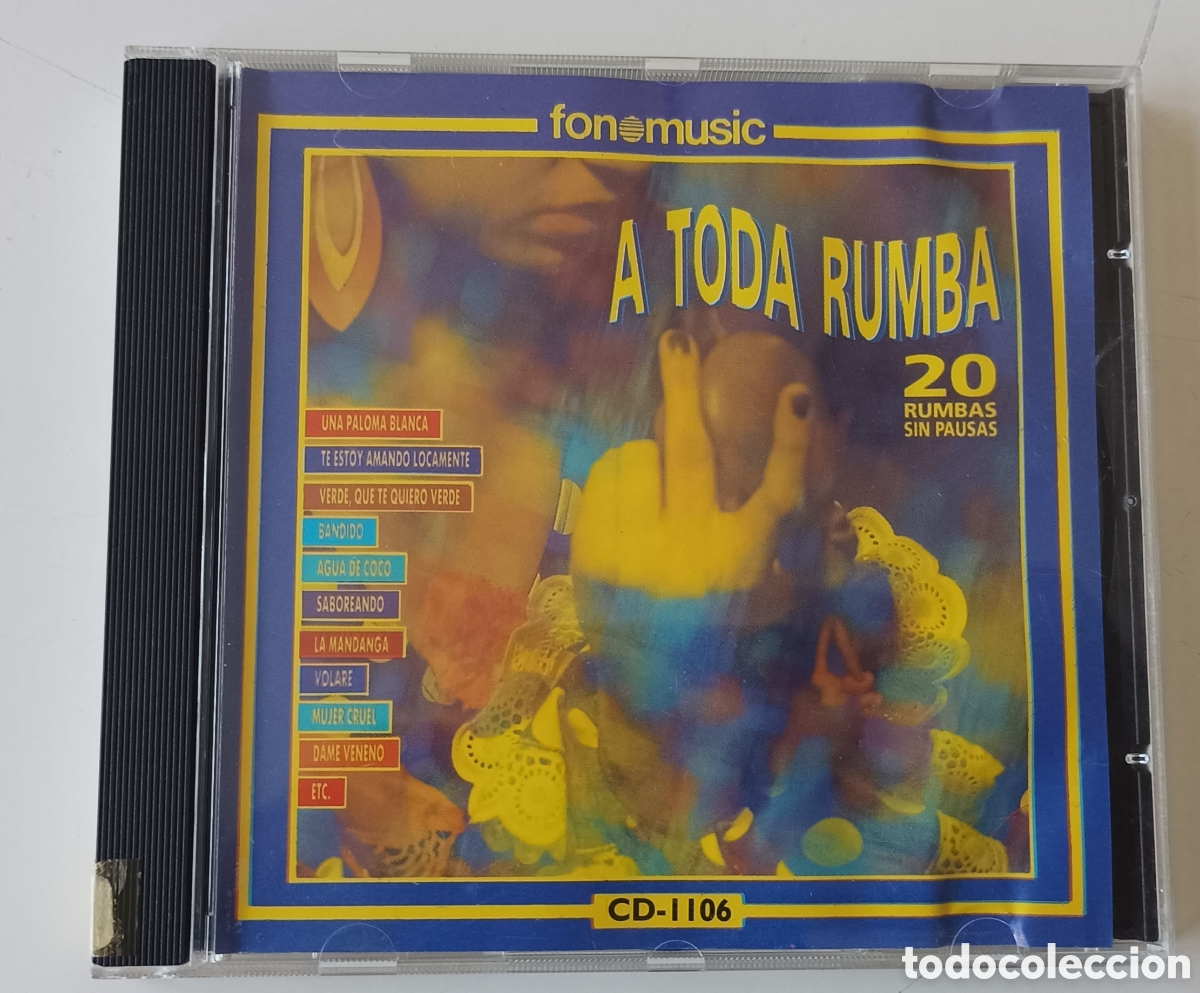 CDs de m&uacute;sica: A toda rumba (vol 01) - Foto 1