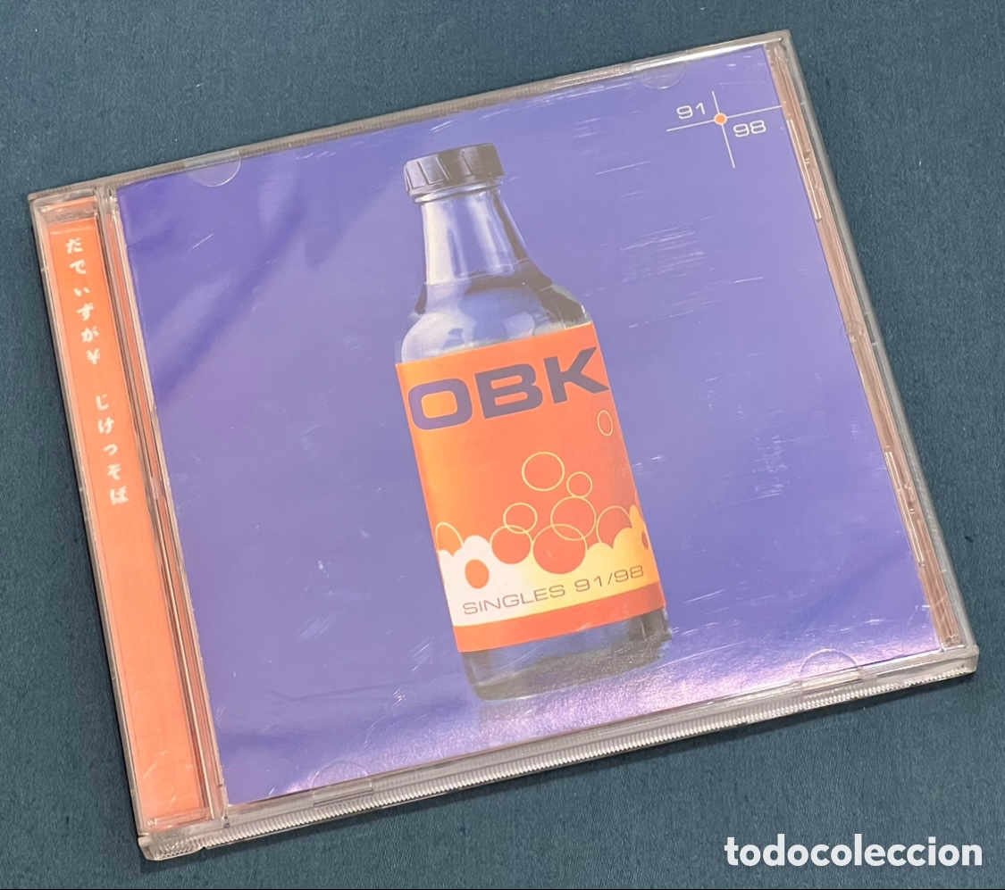 CDs de m&uacute;sica: CD. OBK. Singles 91/98. 1997. - Foto 1