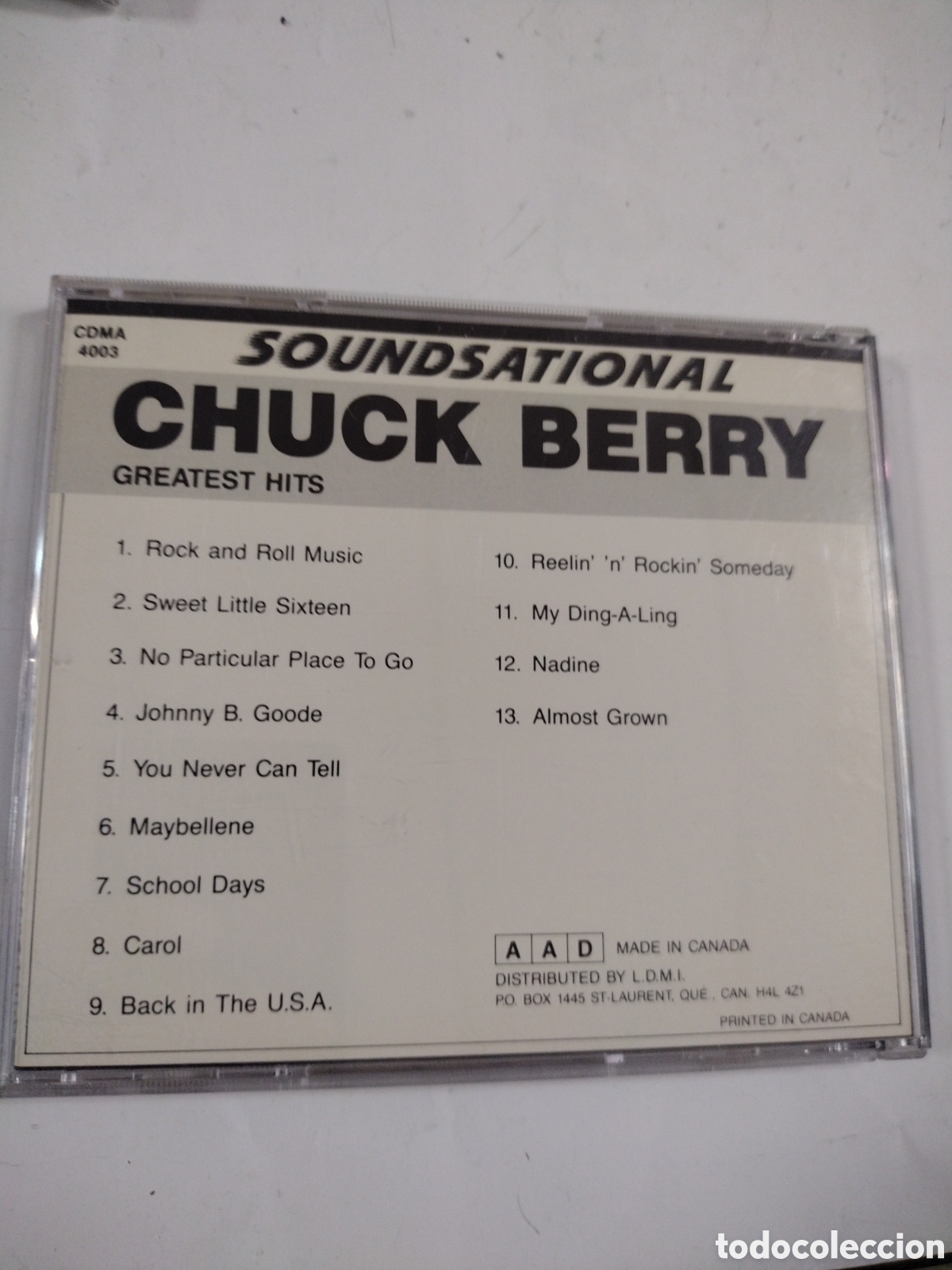 CDs de m&uacute;sica: Chuck Berry. Greatest Hits. CD - Foto 2