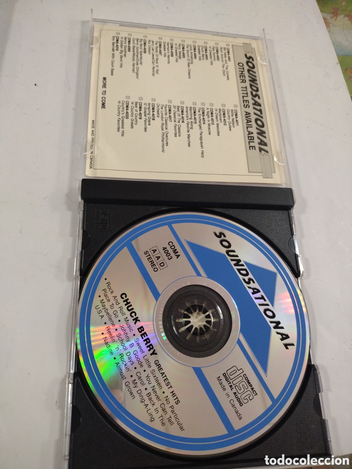CDs de m&uacute;sica: Chuck Berry. Greatest Hits. CD - Foto 3