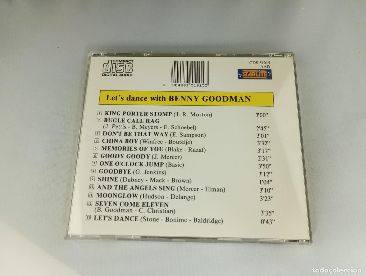 CDs de m&uacute;sica: BENNY GOODMAN - LETS DANCE WITH - CD - Foto 2