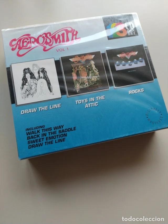 CDs de m&uacute;sica: Box 3cd aerosmith nuevo - Foto 1