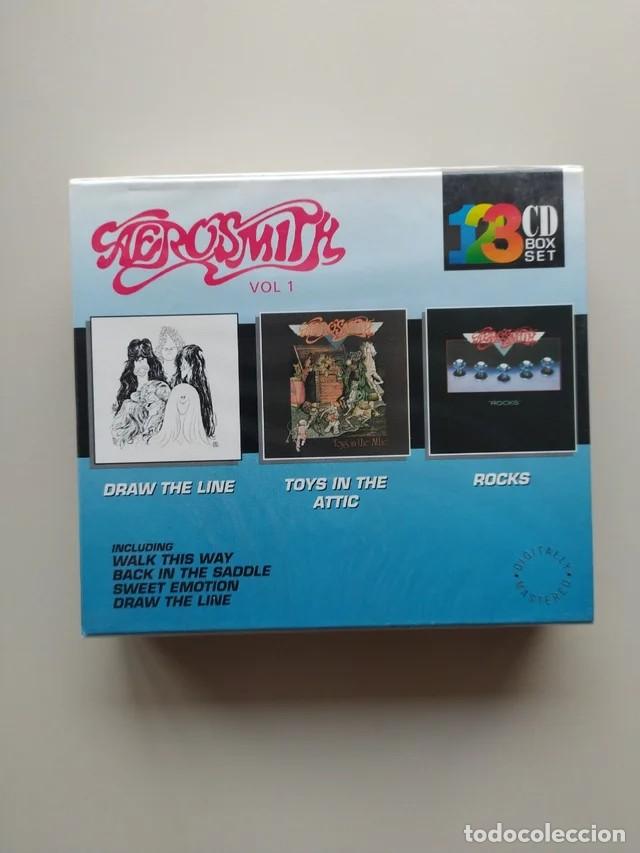CDs de m&uacute;sica: Box 3cd aerosmith nuevo - Foto 2