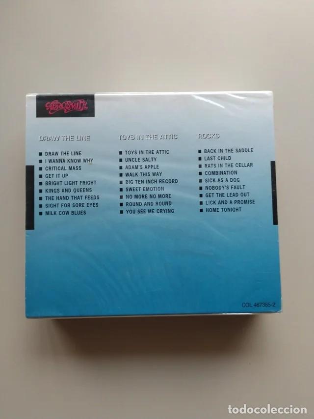 CDs de m&uacute;sica: Box 3cd aerosmith nuevo - Foto 3
