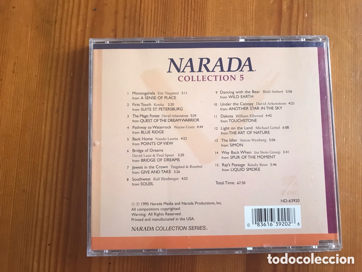 CDs de m&uacute;sica: Narada collection 5. Cd m&uacute;sica - Foto 2