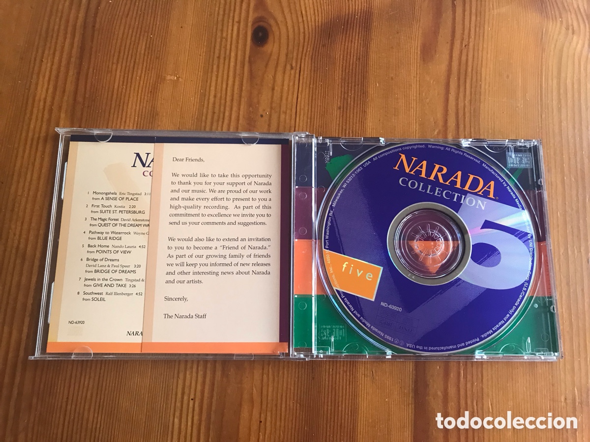 CDs de m&uacute;sica: Narada collection 5. Cd m&uacute;sica - Foto 3