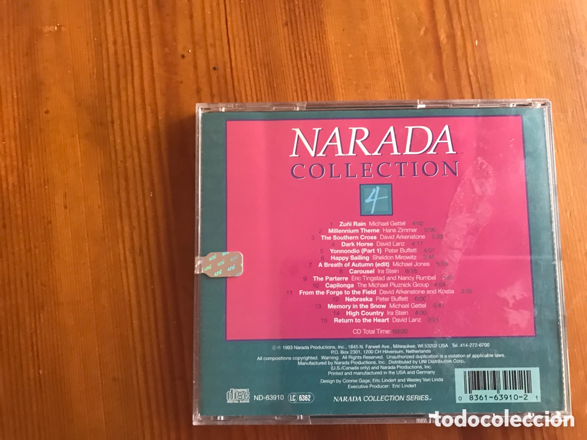 CDs de m&uacute;sica: Narada collection. Sin abrir - Foto 2