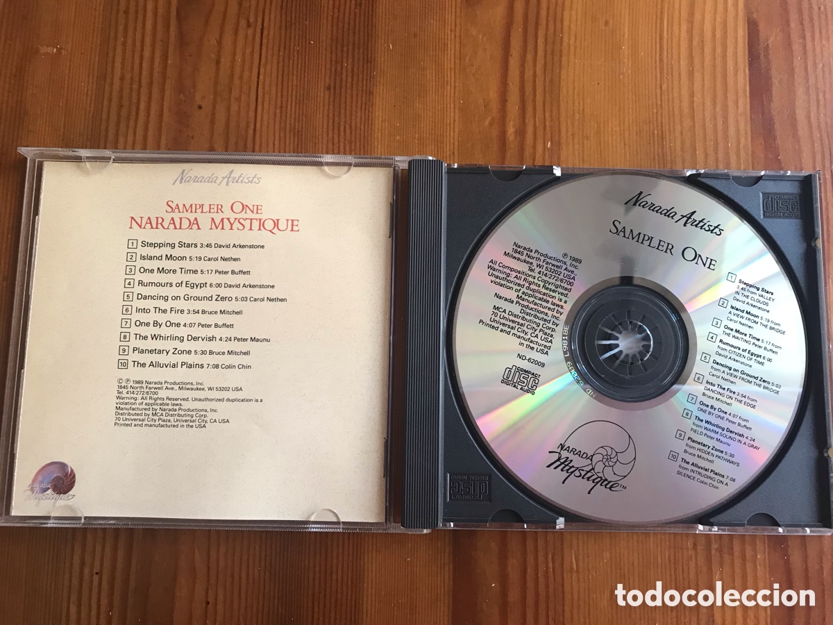 CDs de m&uacute;sica: Sampler One. Narada mystique - Foto 3