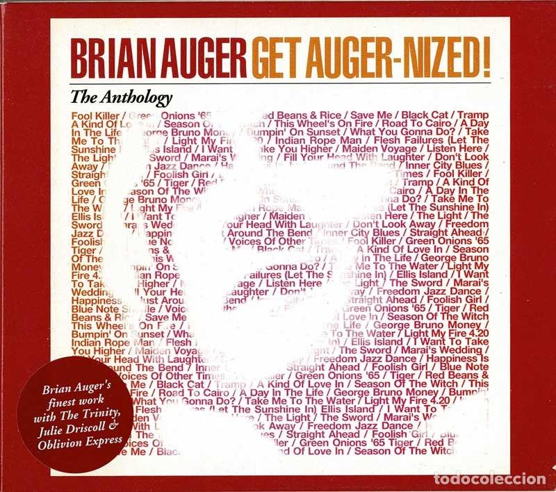 CDs de m&uacute;sica: Brian Auger - Get Auger-Nized! (The Anthology). 2 x CD - Foto 1