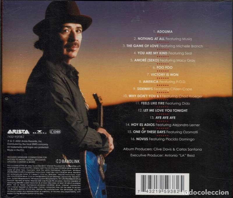 CDs de m&uacute;sica: Santana - Shaman. CD - Foto 2
