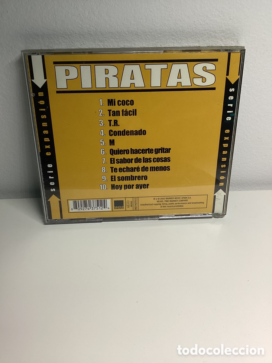 CDs de m&uacute;sica: Los Piratas - Mi Coco Y Otros &Eacute;xitos - Cd 2002 - Foto 2