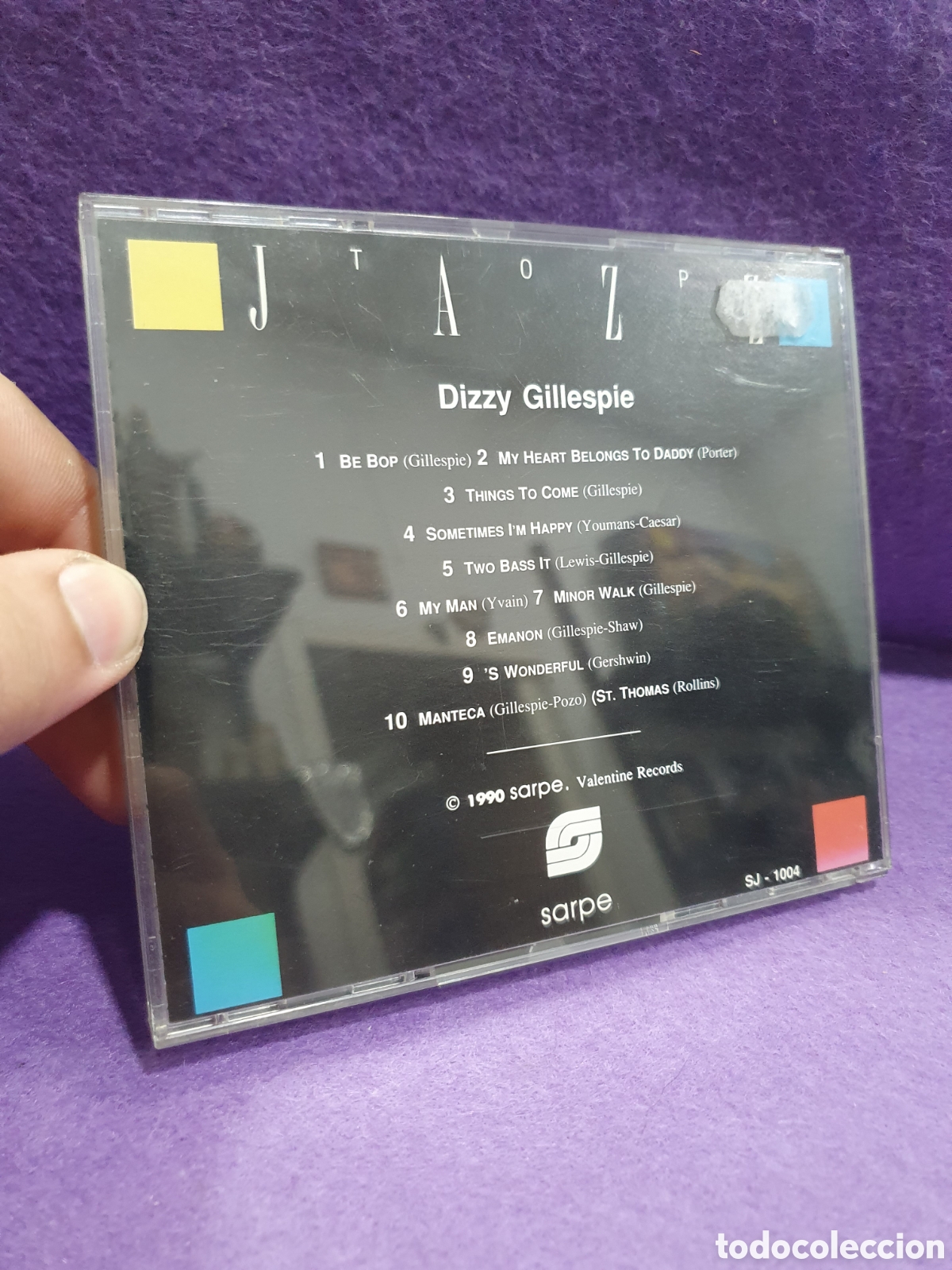 CDs de m&uacute;sica: CD. Top Jazz. Dizzy Gillespie. (L26) - Foto 3