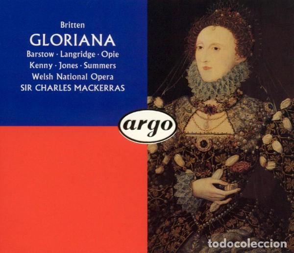 Music CDs: BRITTEN: GLORIANA - ARGO - 2 CD + LIBRETO