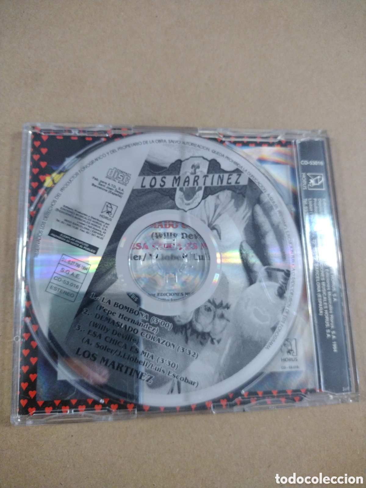 CDs de m&uacute;sica: LOS MARTINEZ - La Bombona... CD - Foto 2