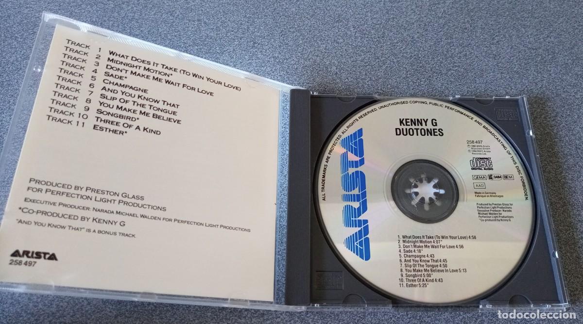 CDs de m&uacute;sica: Cd Jazz Kenny G Duotones - Foto 3
