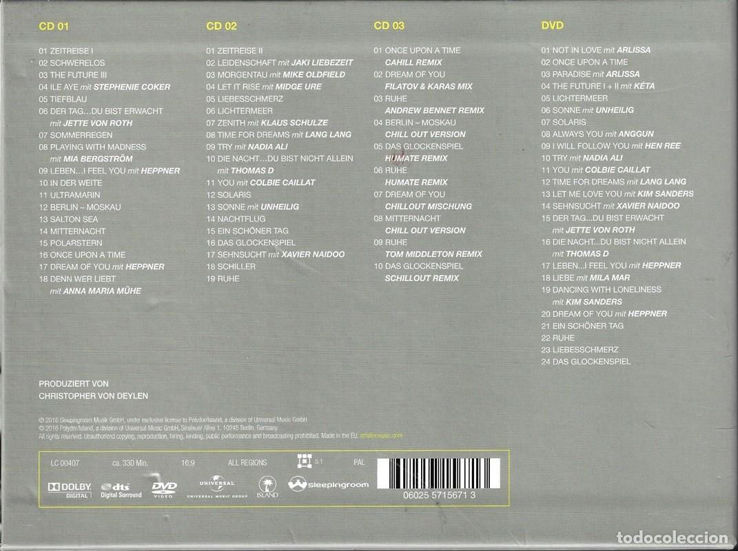 CDs de m&uacute;sica: SCHILLER ZEITREISER (3 CD + 1 DVD) - Foto 2
