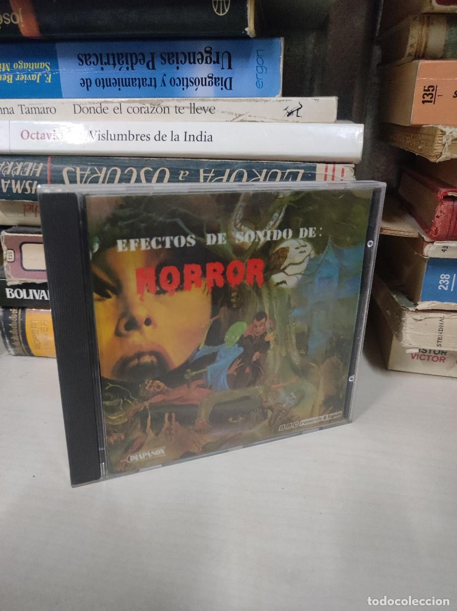 CDs de m&uacute;sica: Efectos De Sonido De Horror - Foto 1
