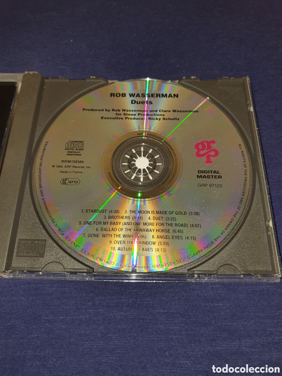 CDs de m&uacute;sica: Rob Wasserman Duets CD Jazz - Foto 3