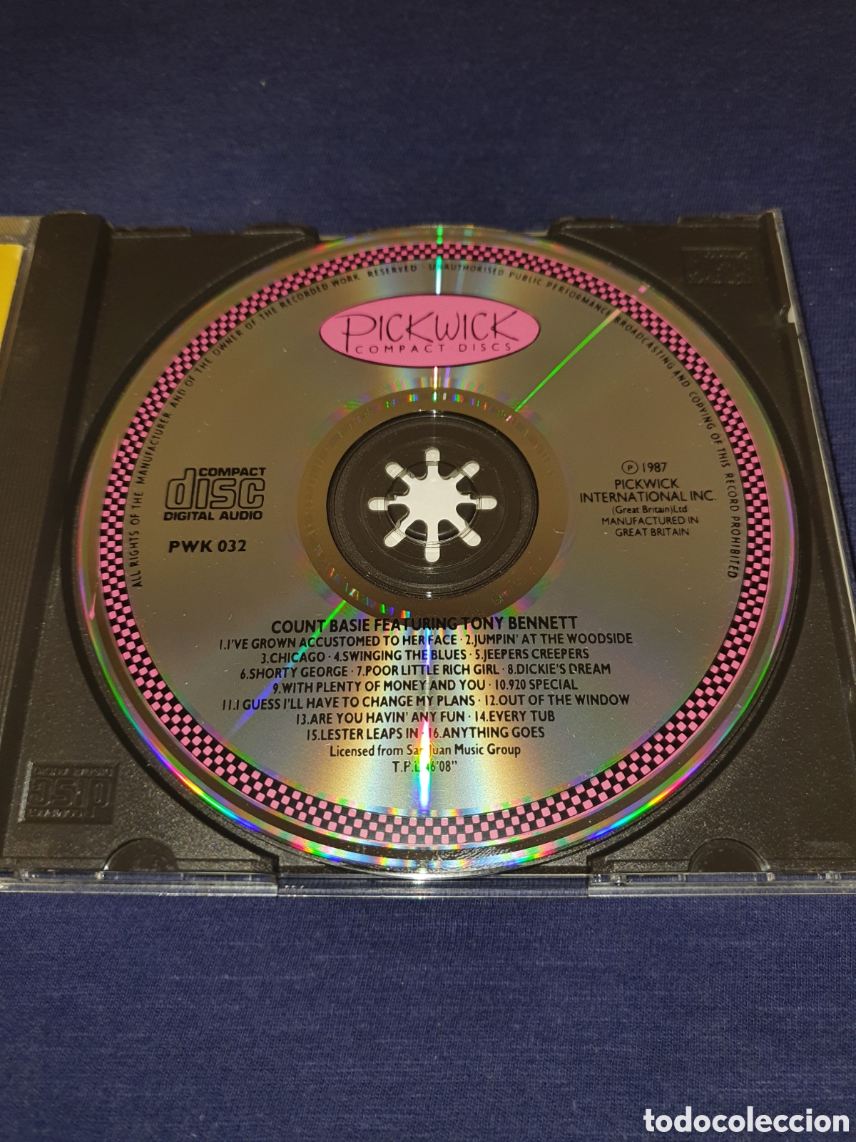 CDs de m&uacute;sica: Count Basie featuring Tony Bennett - Foto 3