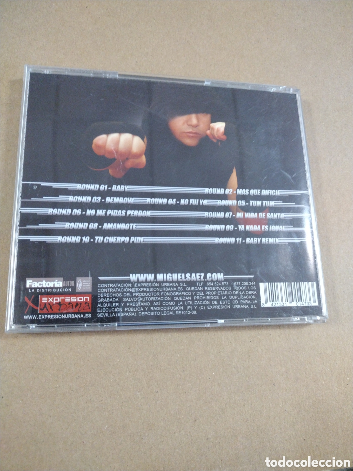 CDs de m&uacute;sica: Septimo Asalto. Miguel Saez. CD - Foto 2